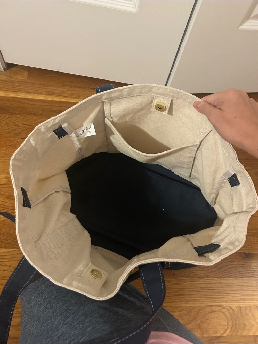Universal Thread canvas tote - Picture 5 of 8